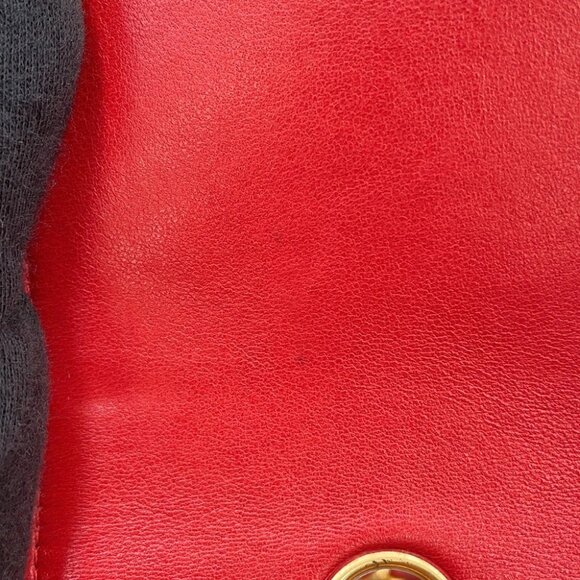 CHANEL Diana ChainShoulder Bag Size 22 Lambskin Red A01164 - Picture 14 of 14